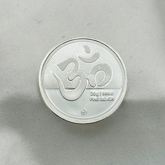Ganesh Laxmi Ji Pure 999 Silver Coin 20 GMS SCO10
