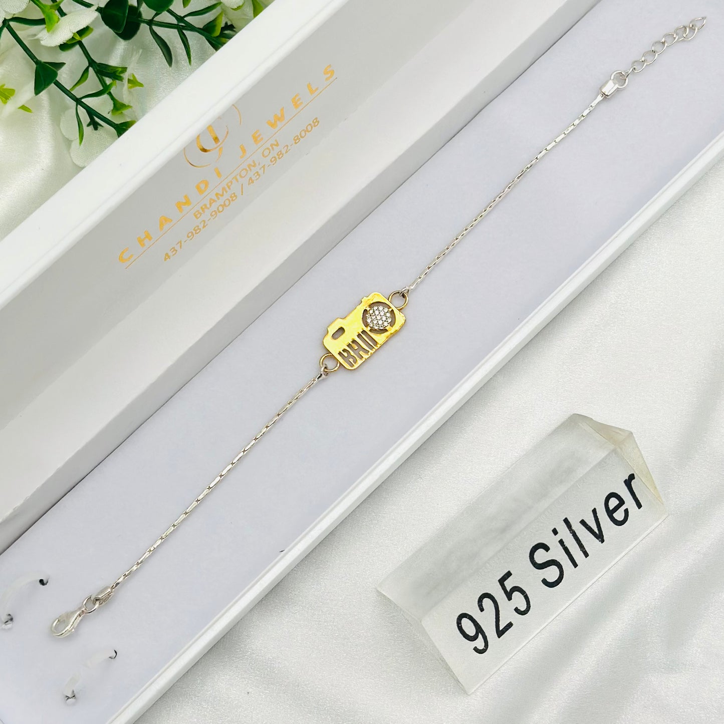 Bro Camera Charm 925 Silver Rakhi MRI15