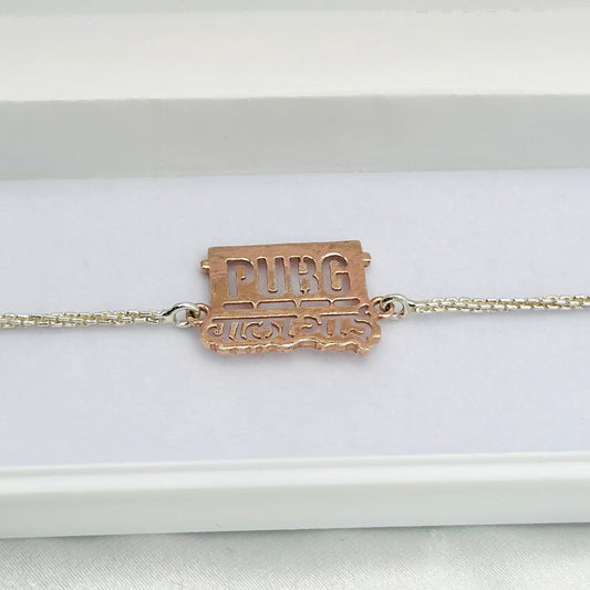 PUBG Brother Silver Rakhi MRI11