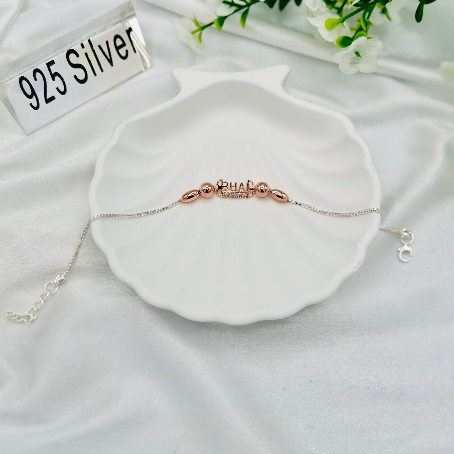 Bhai 925 Silver Rakhi MRI39