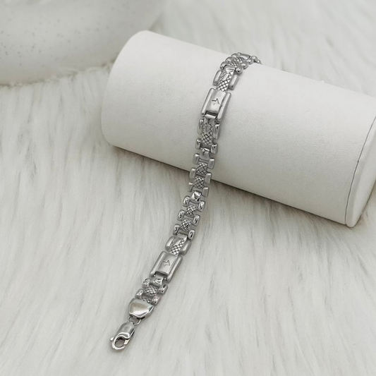 Mens Silver bracelet MBIT01