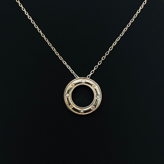 Cartier Circle Necklace WNI07