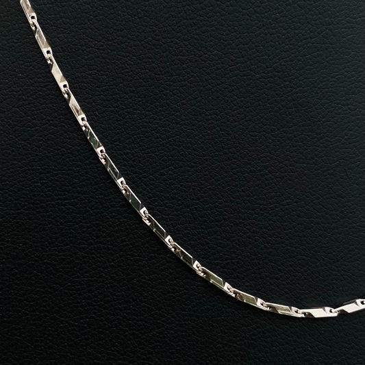 Women Box Link Silver Chain WCS05