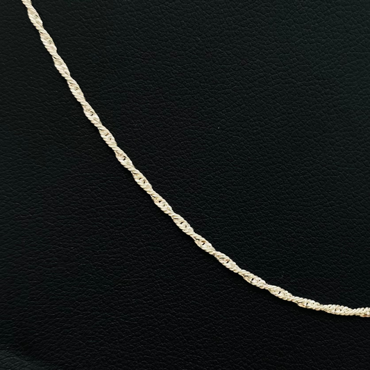 Womens Singapore Silver Chain WCS08