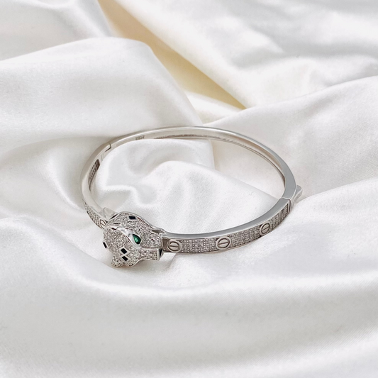 Cartier Bvlgari Combo Womens Silver Bracelet LKB06