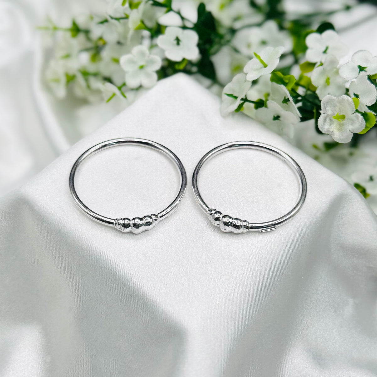 Newborn Bangle in Pure Silver BKS46