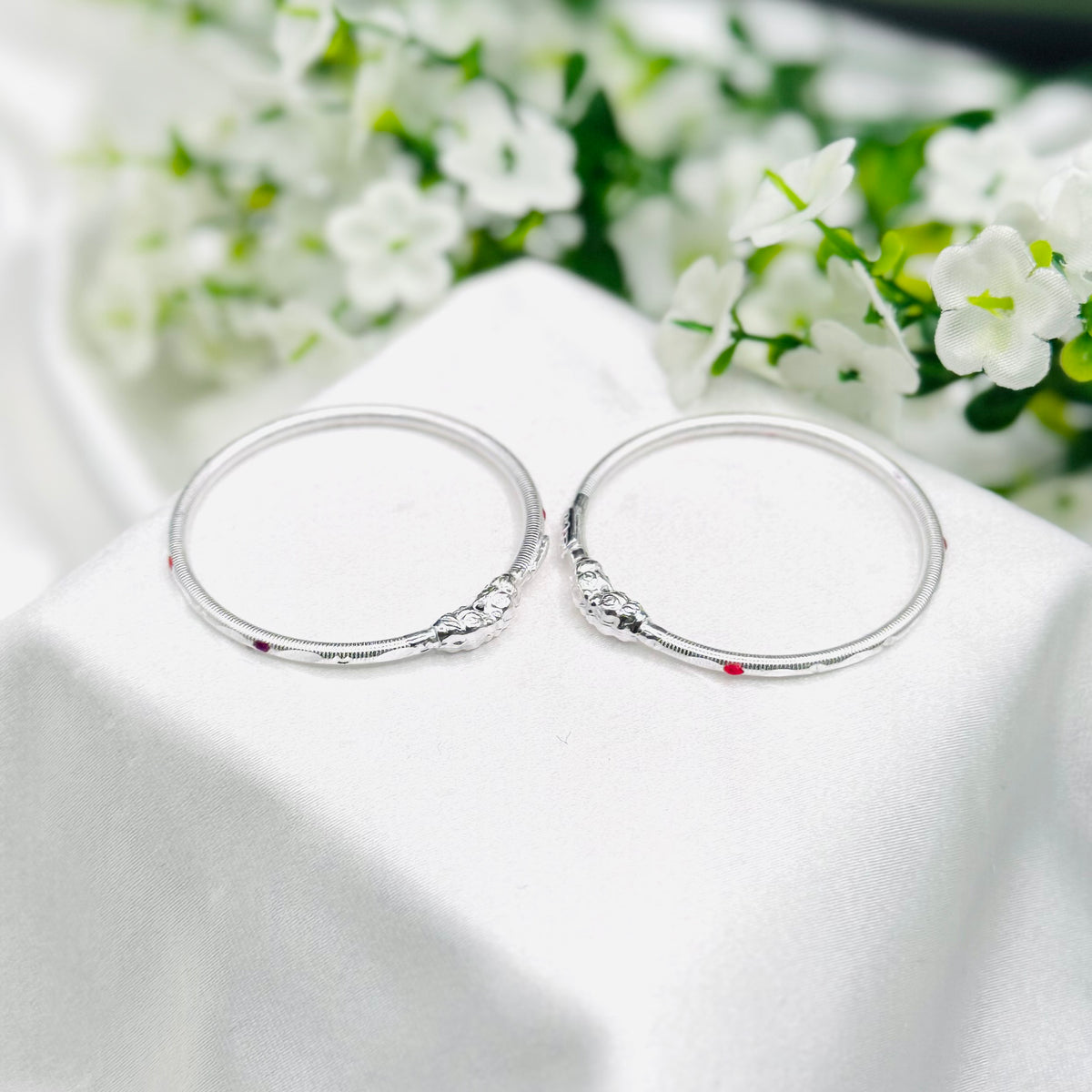 Newborn Bangle in Pure Silver BKS45