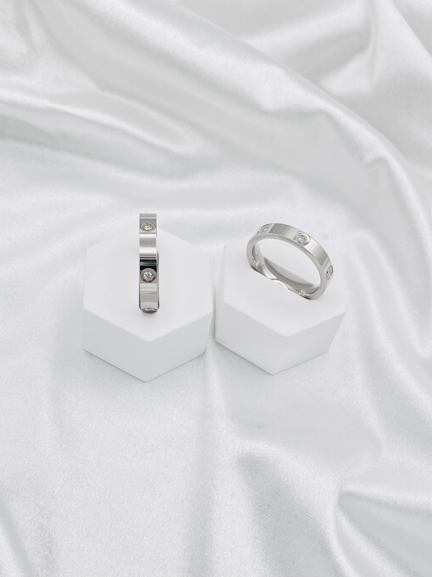 Unisex Cartier 925 Sterling Silver Band UR01