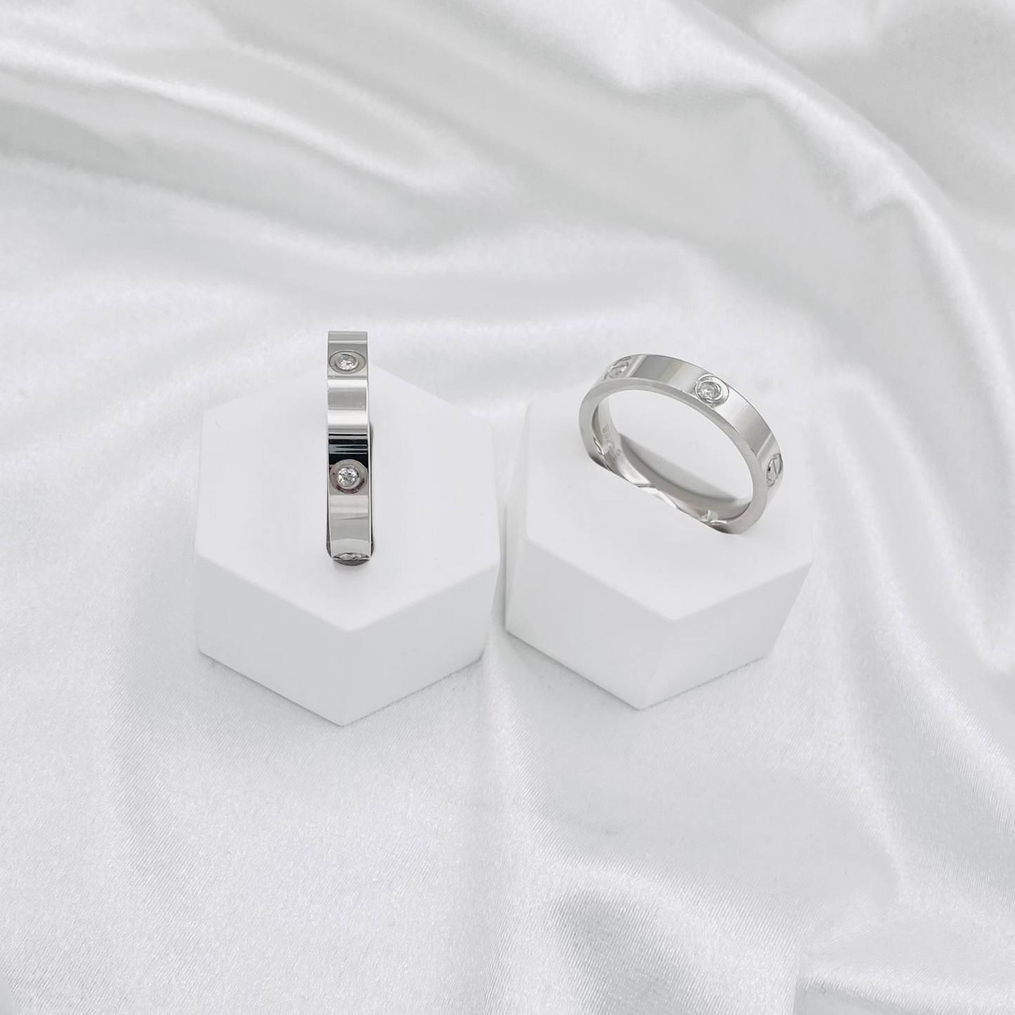 Unisex Cartier 925 Sterling Silver Band URS01