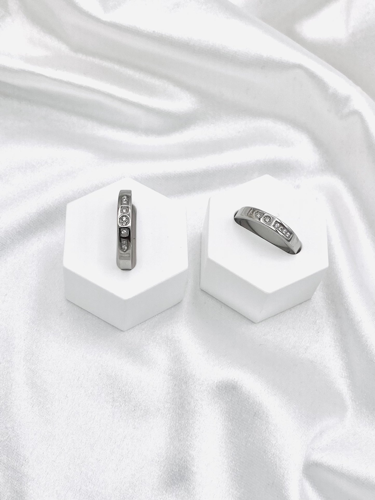 Love Couple Sliver Bands UR11