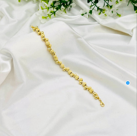 Women Gold Plated Bracelet In 925 Sterling Silver WBI09
