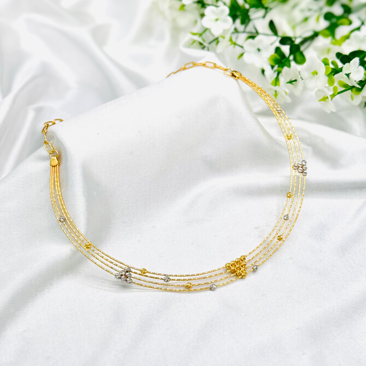 Women Multiple Layer Hasli Necklace WHN03
