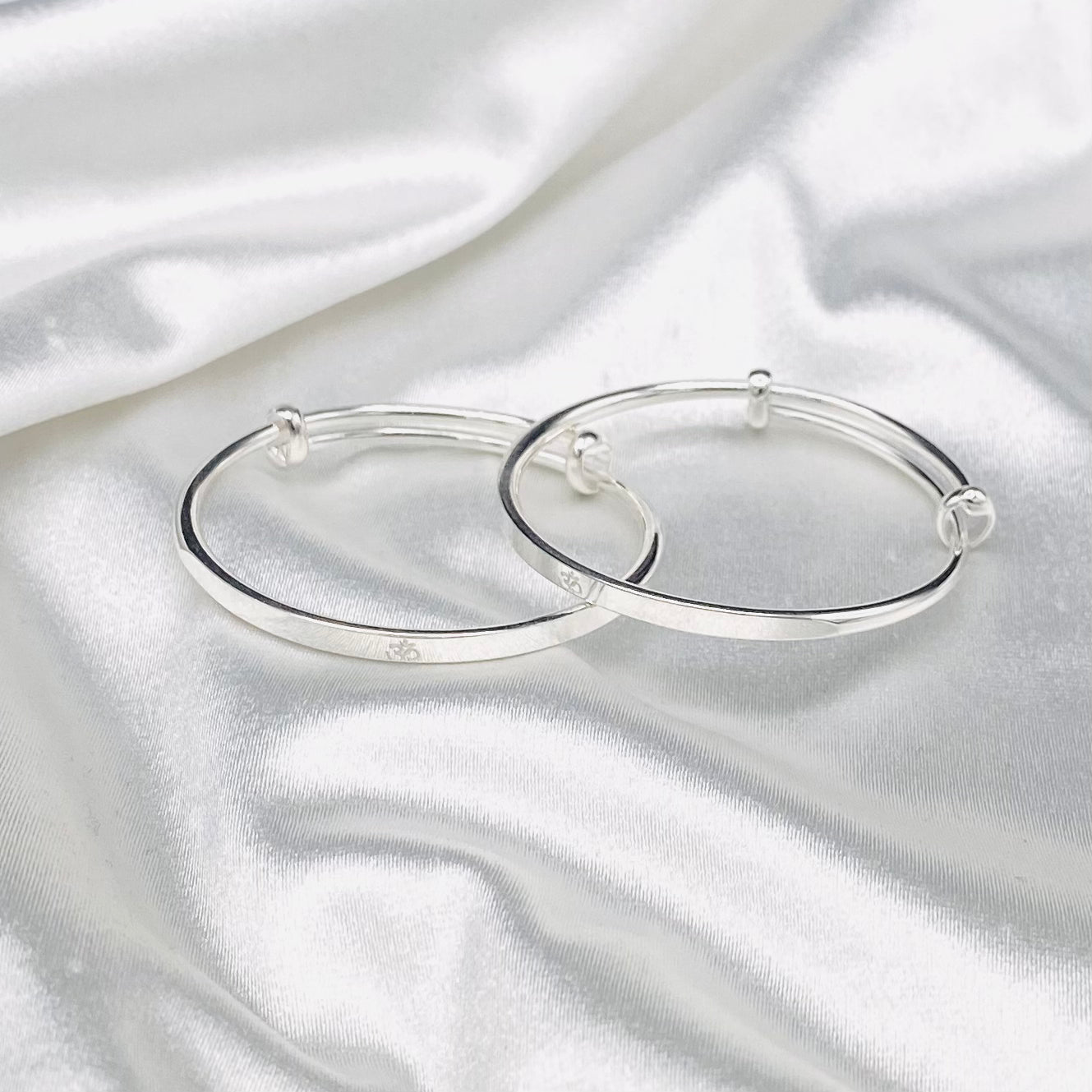 Baby Pure Silver OM Adjustable Bracelet BKP04