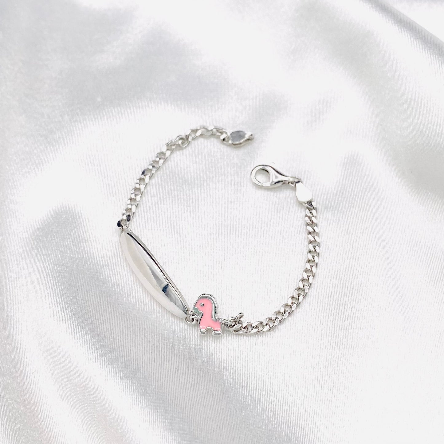 Baby 925 Silver Unicorn Chain Bracelet BBS02