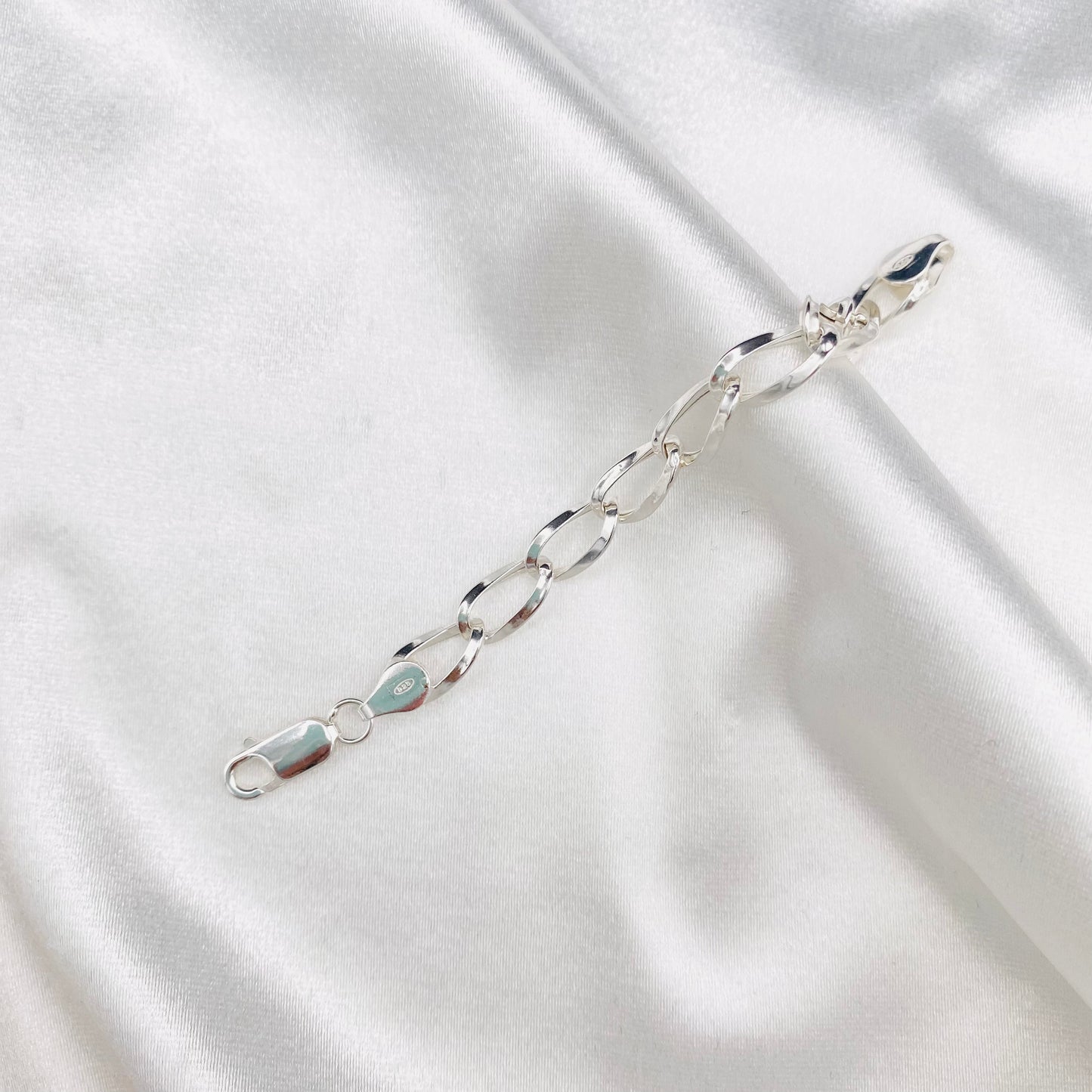 Baby Pure Silver Link Chain Bracelet BBS09
