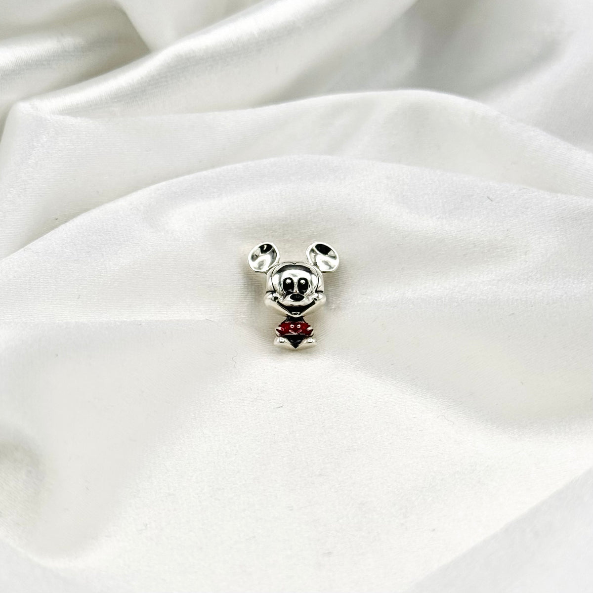 Pandora Disney Mickey Mouse Red Charm in Sterling Silver PDC184