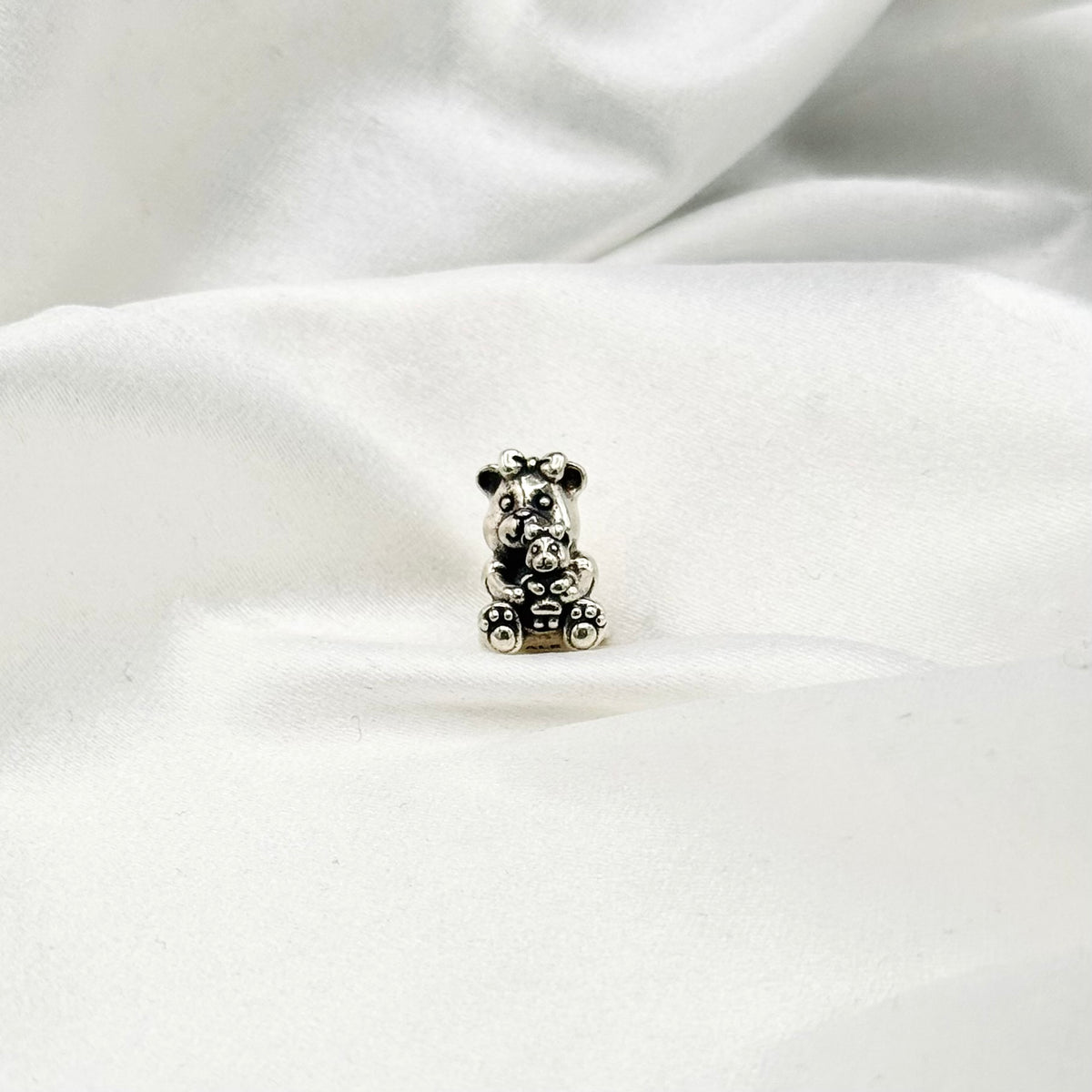 Pandora Teddy Bear Charm in Sterling Silver PDC200