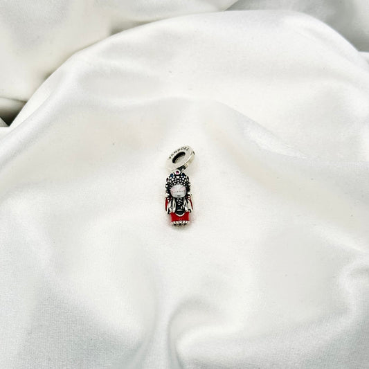 Pandora Peking Opera Doll Dangle Charm in Sterling Silver PDC203