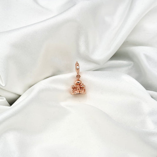 Pandora Disney Aladdin Agrabah Castle Dangle Charm in Sterling Silver PDC208