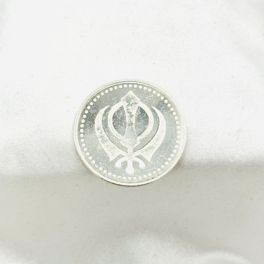 Guru Nanak Dev Ji Pure 999 Silver Coin 10 GMS SCO07