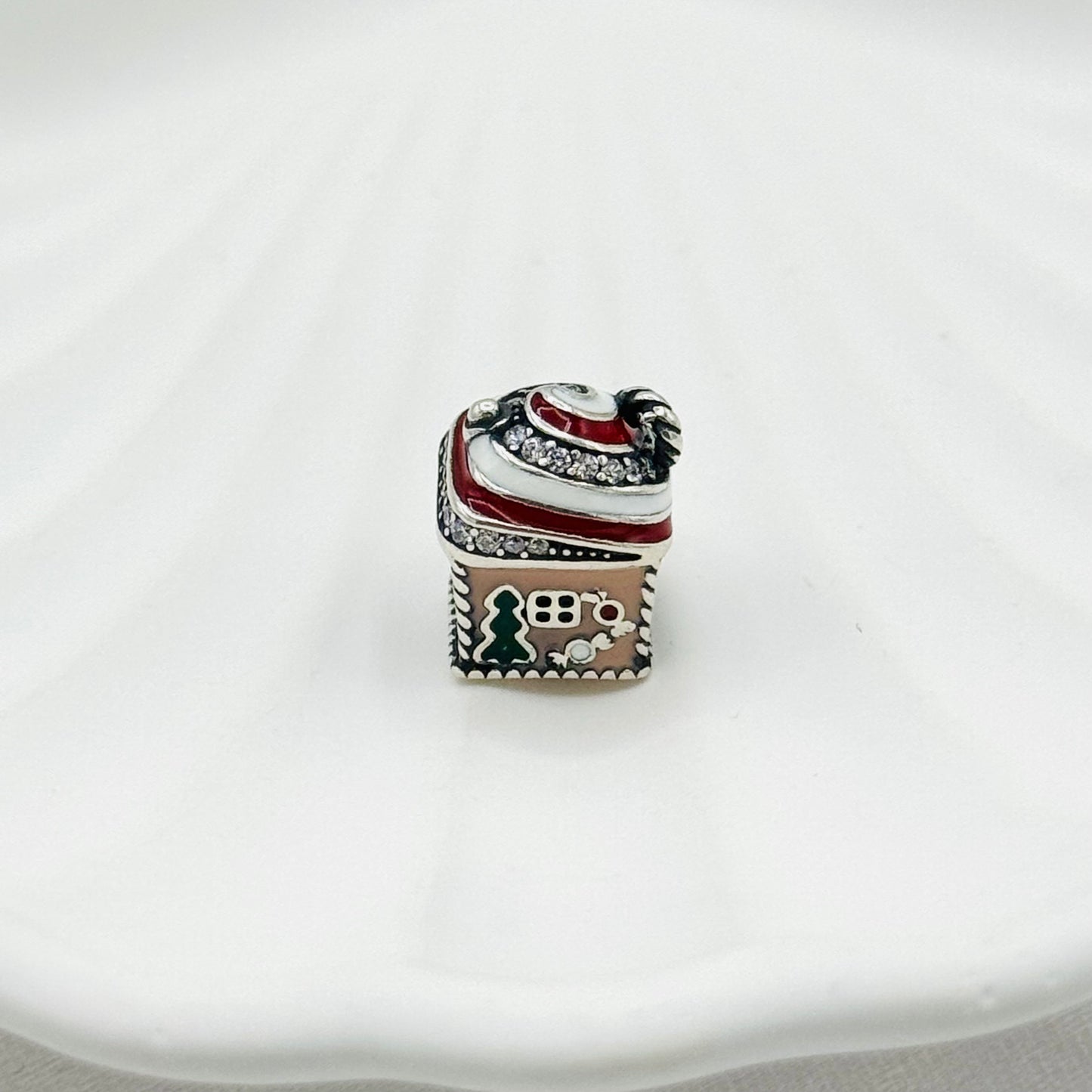 Christmas House Pandora Charm 925 Sterling Silver PDC01
