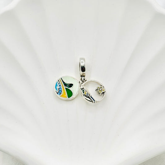 Love Brazil Pandora 925 Sterling Silver Charm PDC19