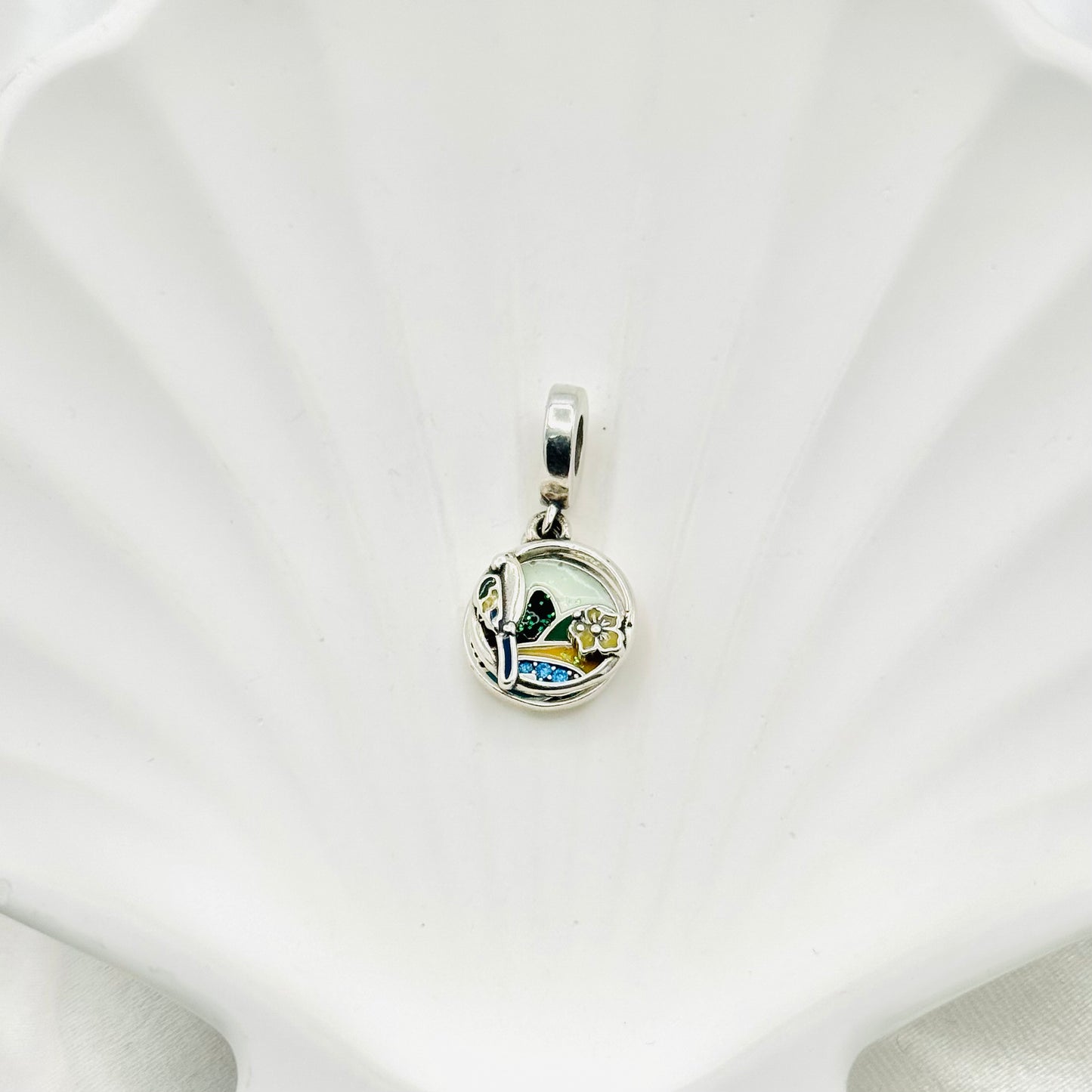 Love Brazil Pandora 925 Sterling Silver Charm PDC19