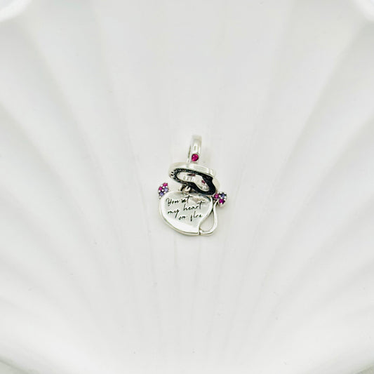 Devils Heart Pandora 925 Sterling Silver Charm PDC21