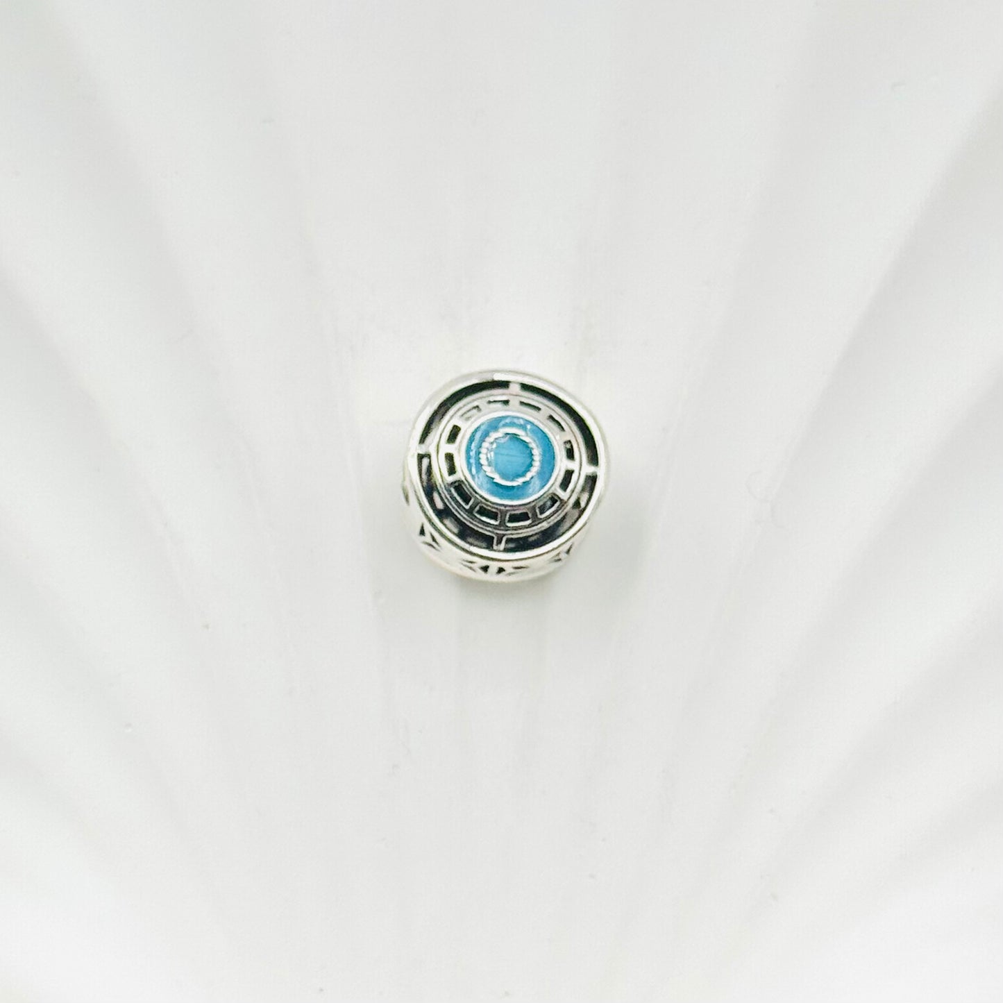 Blue Compass Pandora 925 Sterling Silver Charm PDC43