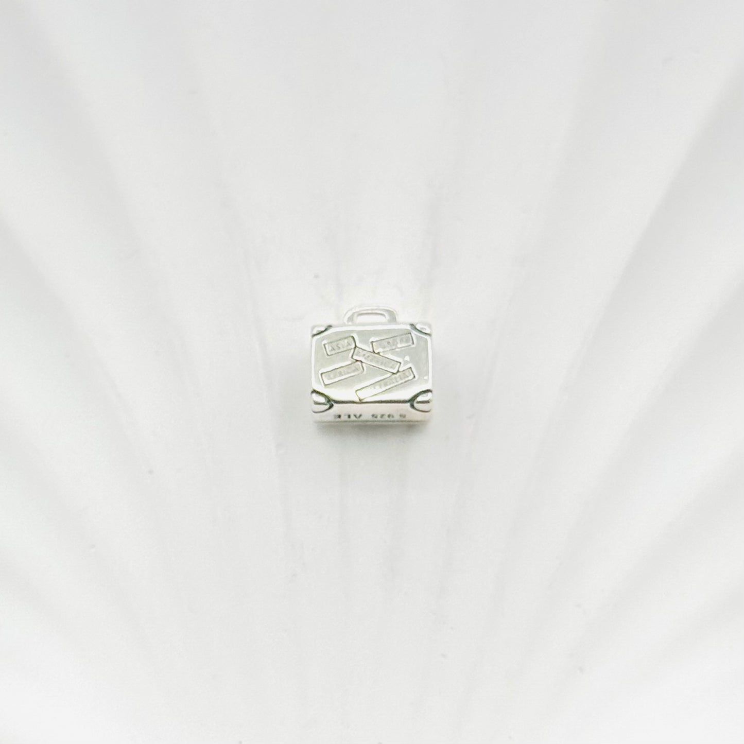Travel Suitcase Pandora 925 Sterling Silver Charm PDC54