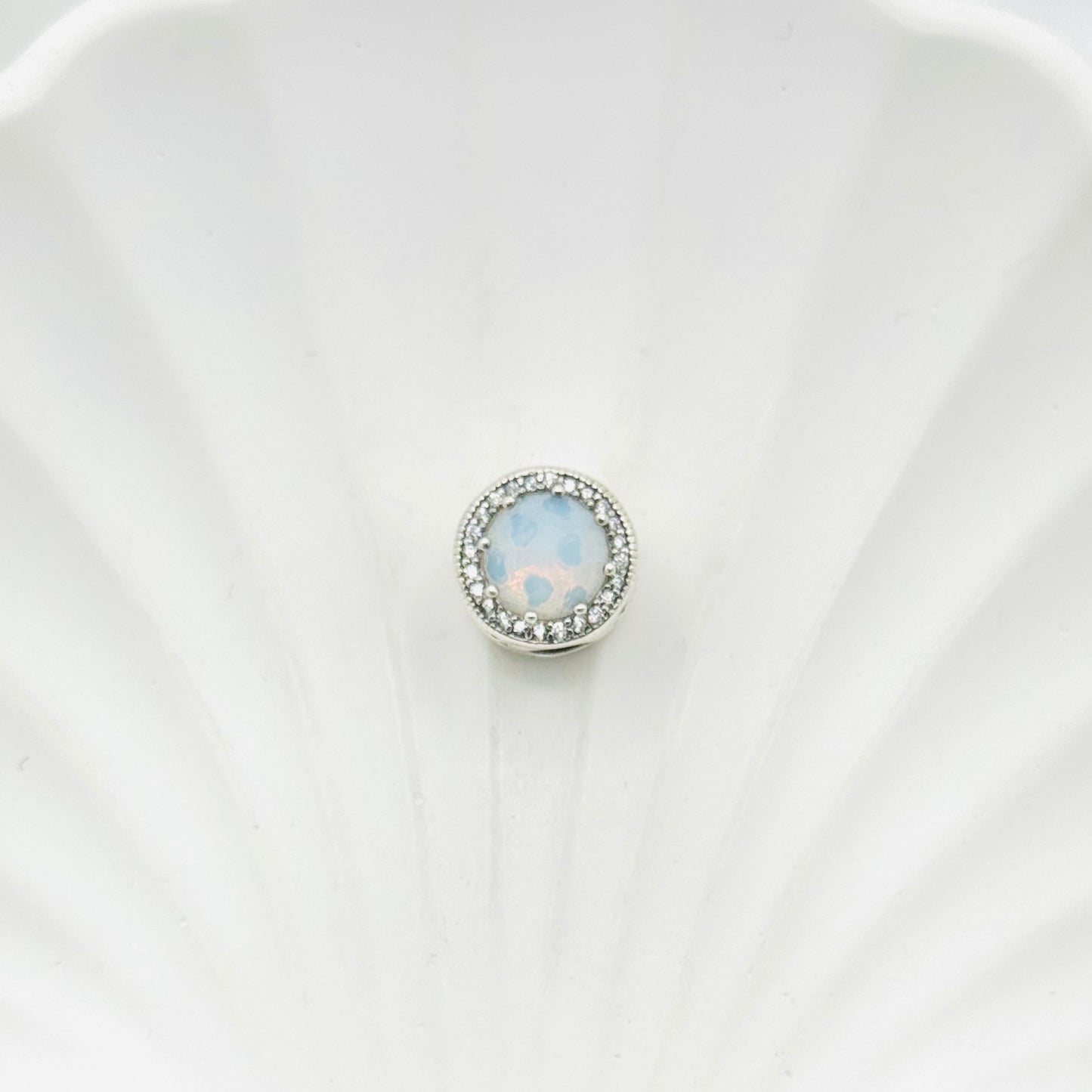Opal Crystal Pandora 925 Sterling Silver Charm PDC63
