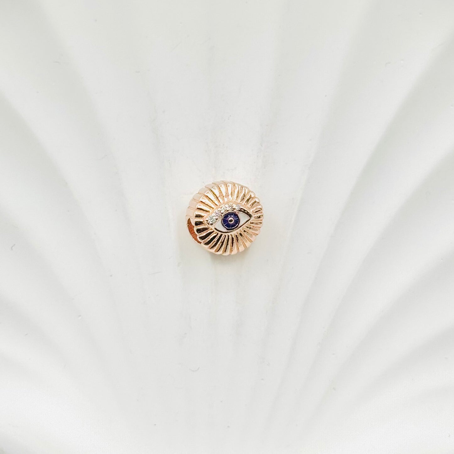 Evileye Rosegold Pandora 925 Sterling Silver Charm PDC77
