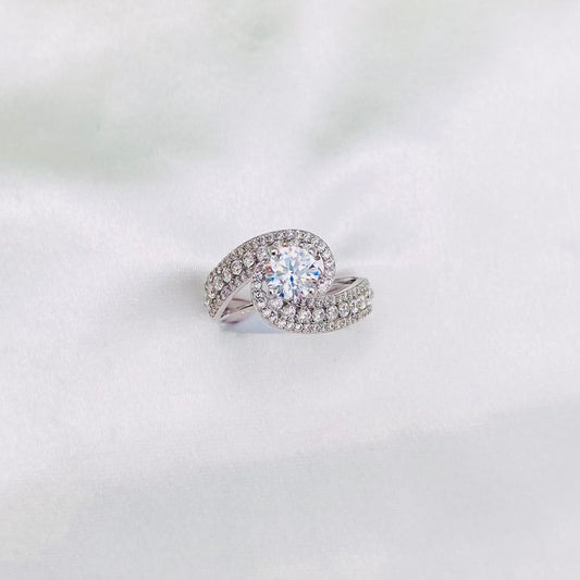 Women Silver Paris Ring WRI06