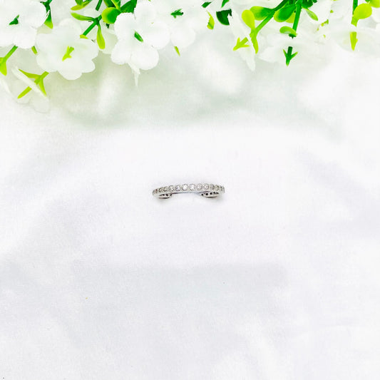 Women silver Band WRI55