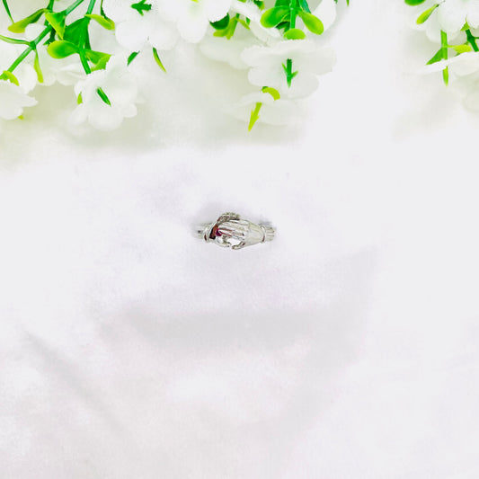 Women Propose Silver Ring WRI119