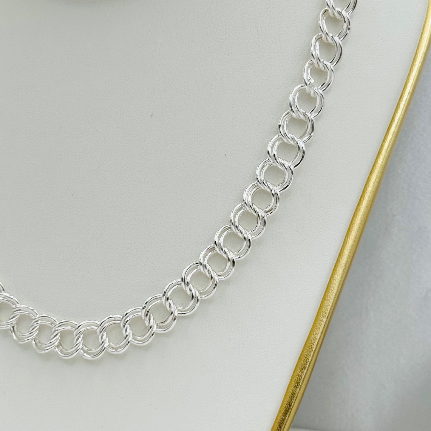 Artisan Link Necklace in 925 Sterling Silver MCH17