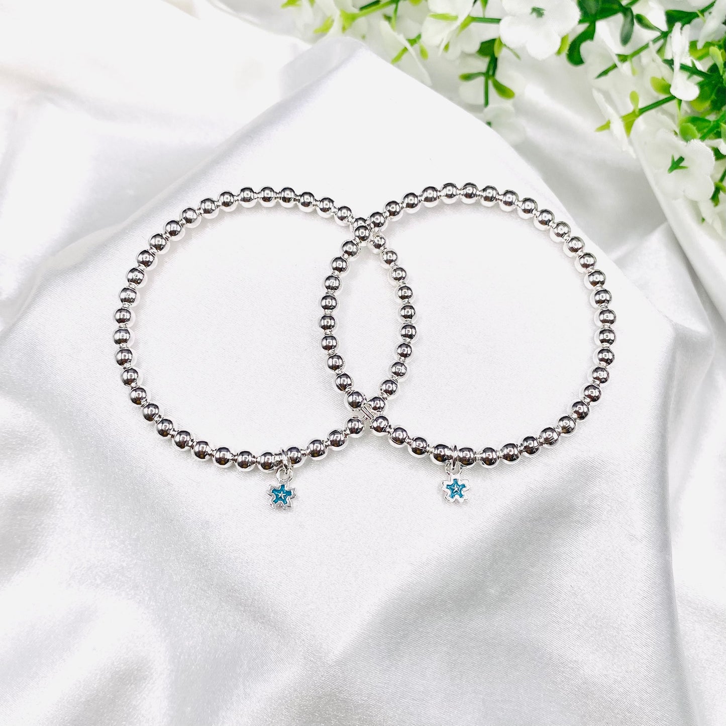 Snowflake Kids Bangle 925 Sterling Silver BKS27