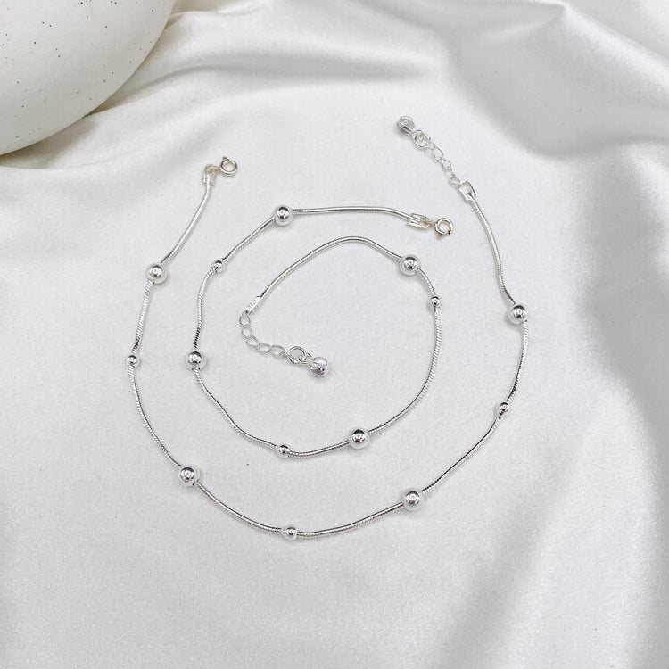 Silver Anklet