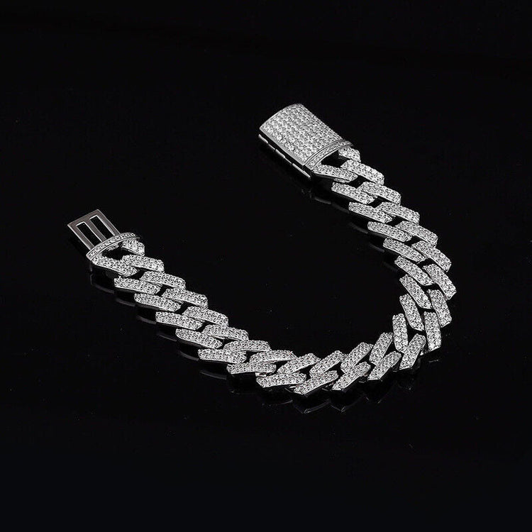Mens Iced Out Bracelets