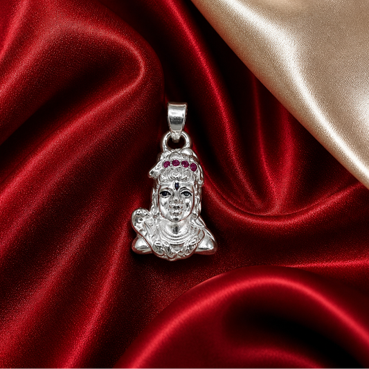 Shivji Pendent in 925 Silver SGP01