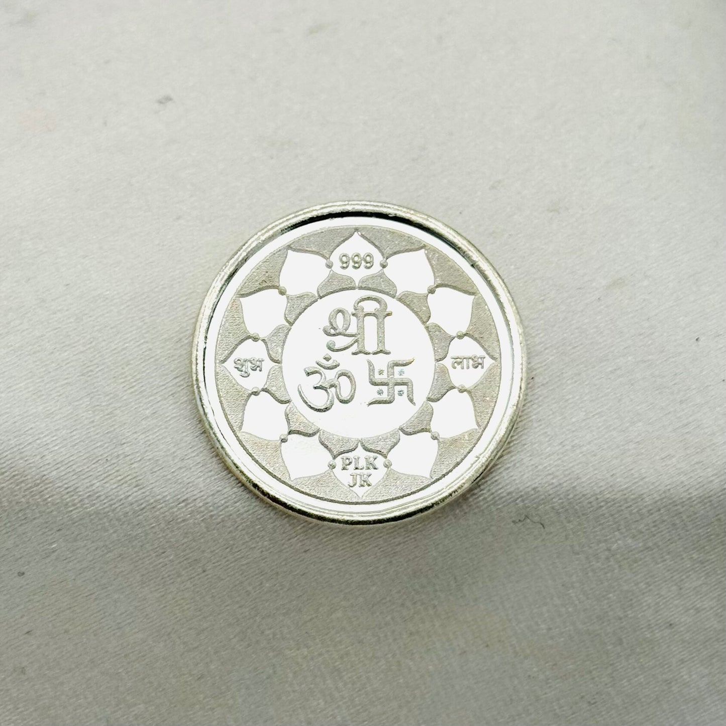 Ganesh Laxmi Ji Pure 999 Silver Coin 5 GMS SCO08