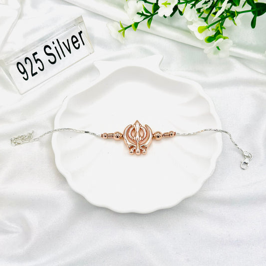Khanda Sahib Silver Rakhi MRI13