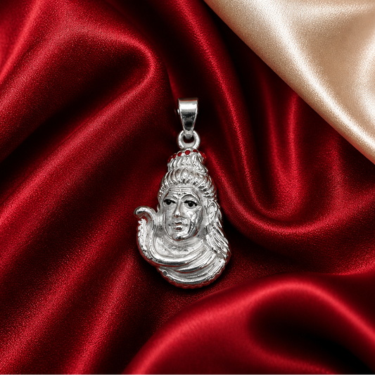 Shivji Pendent in 925 Silver SGP05