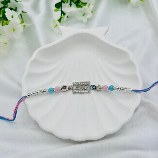 BRO Silver Rakhi Thread SRT15