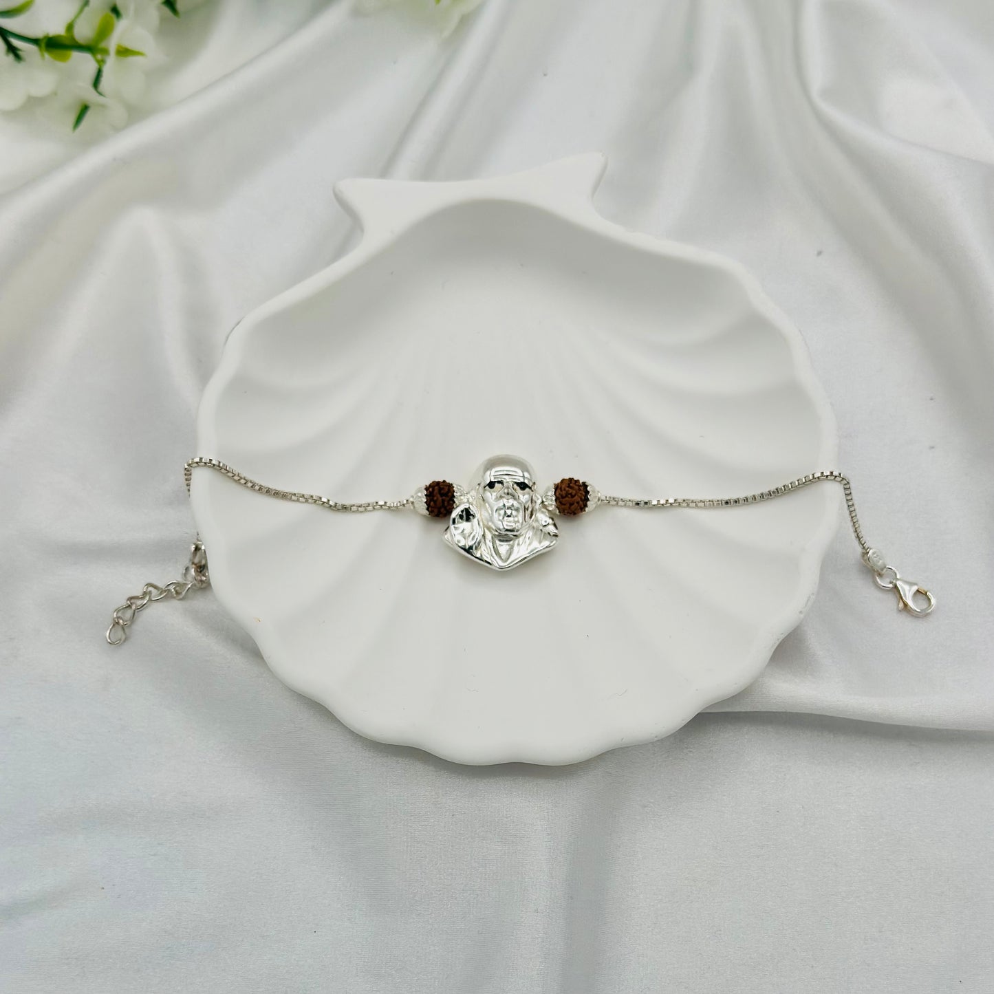 Sai Ji 925 Silver Rakhi MRI25