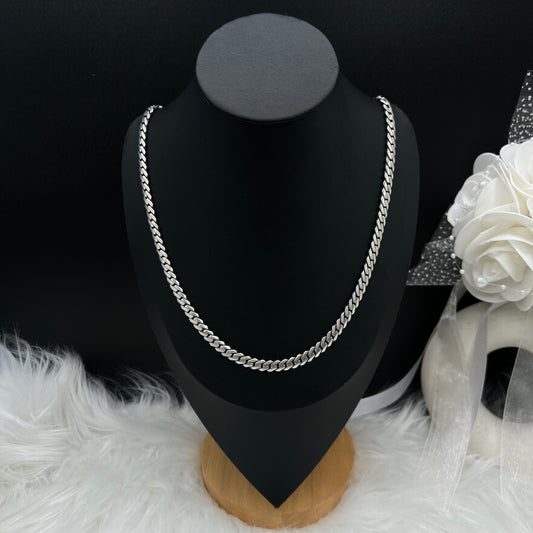 Gunmetal Silver 925 Chain MCG01