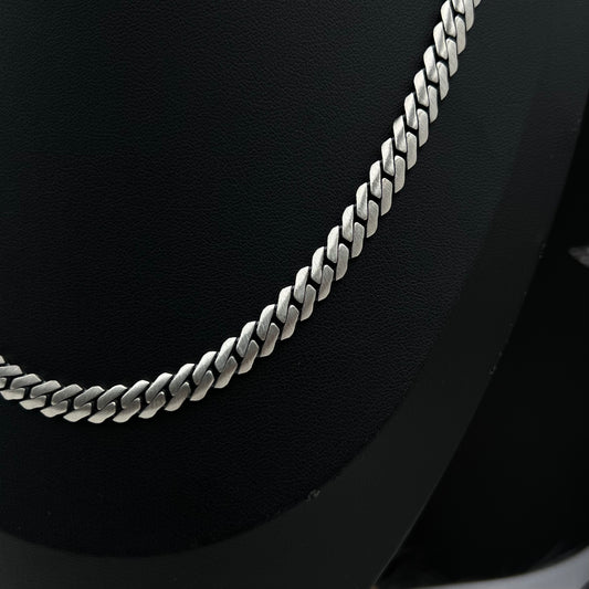 Gunmetal Silver 925 Chain MCG01