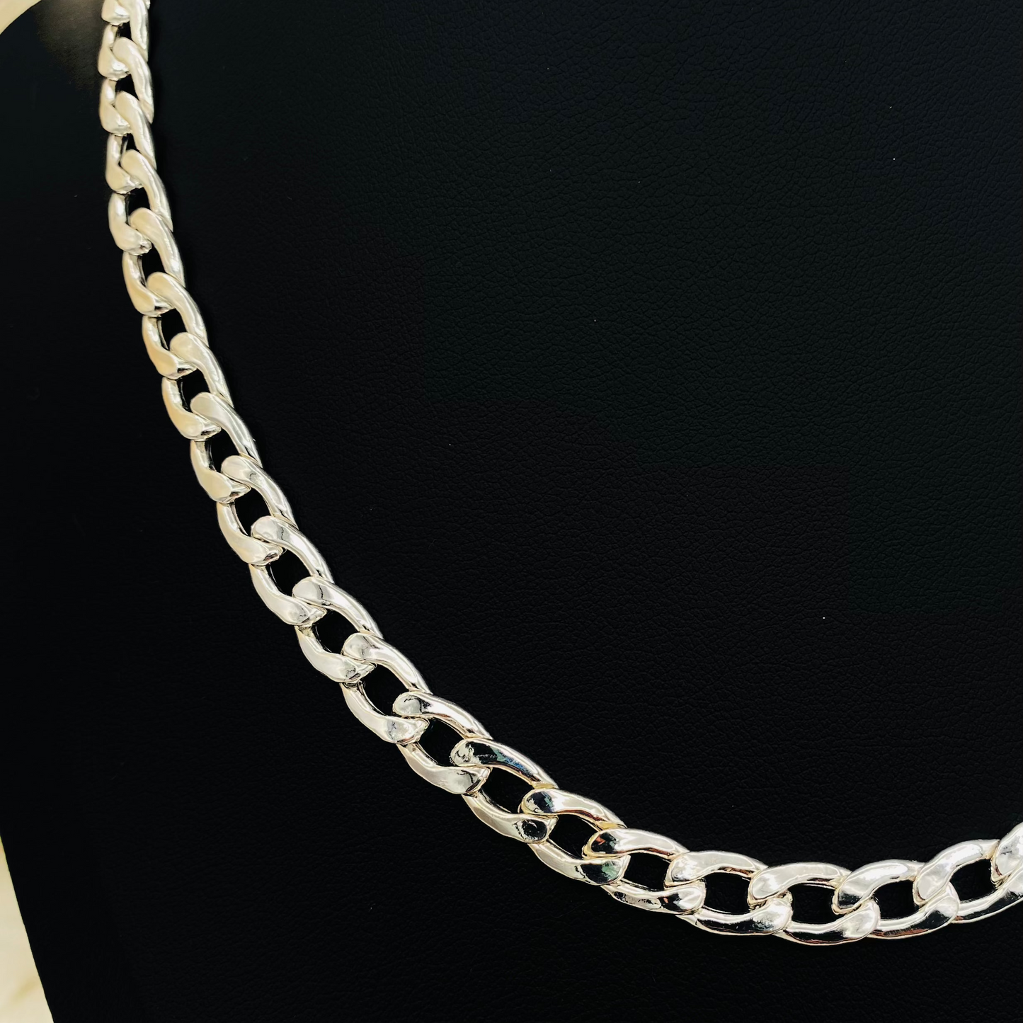 Mens Curb chain in 925 Sterling Silver MCH01