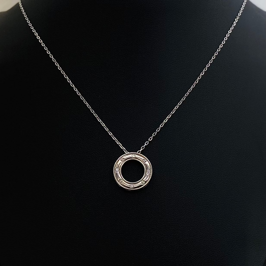 Cartier Circle Necklace WNI07