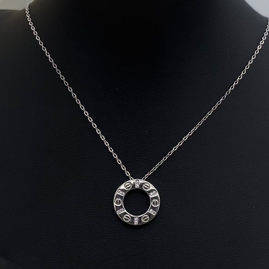 Cartier Silver Necklace WNI018